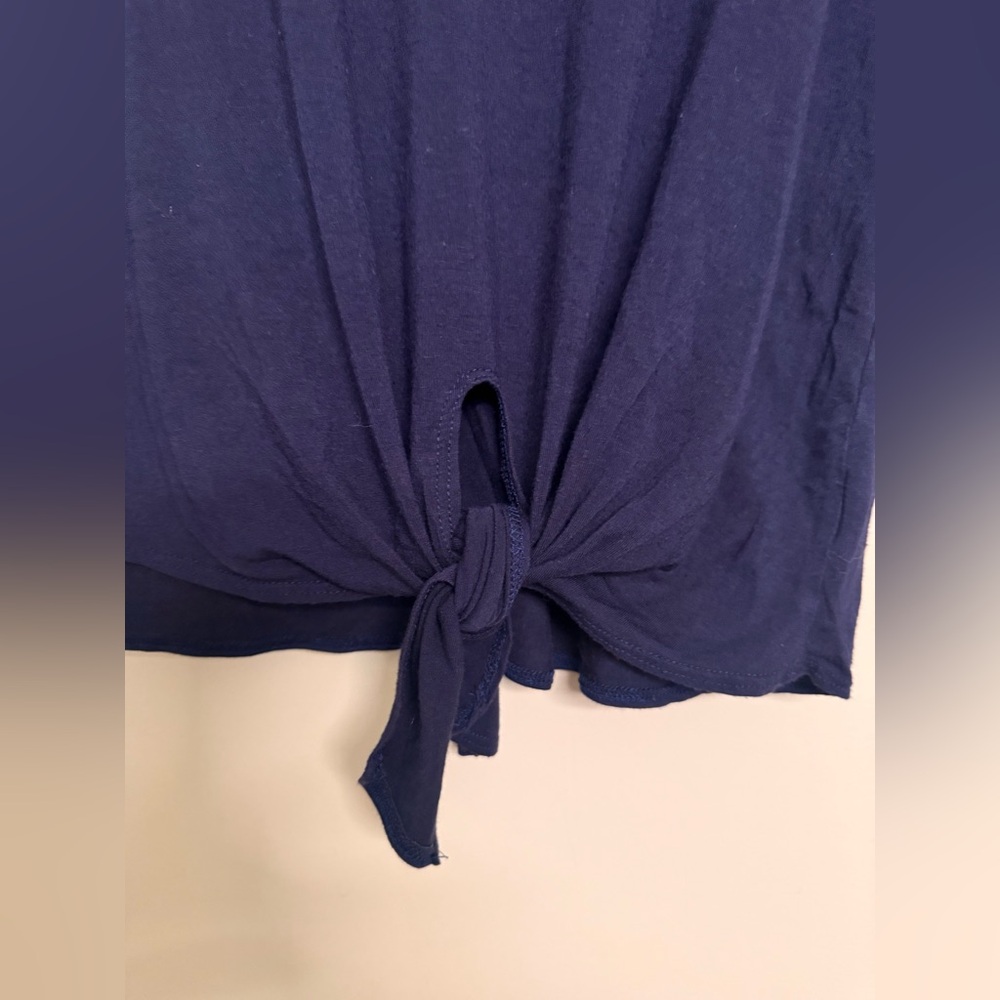 Veronica M. essentials shirt navy blue size Small - Picture 2 of 7